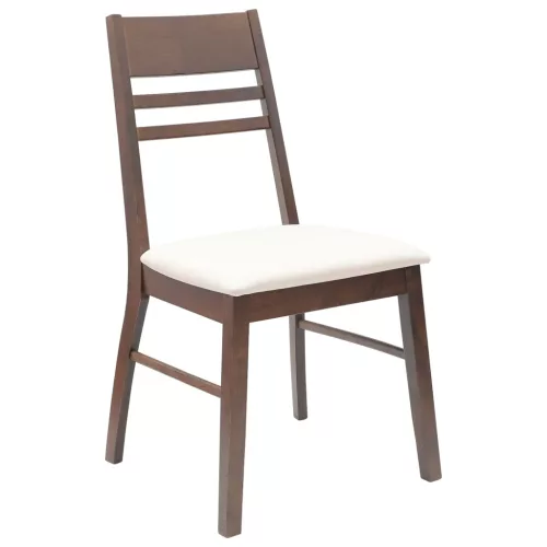  Étkező Székek 2 pcs Világos Barna 43 x 54 x 89 cm Tömör Gumi Fa