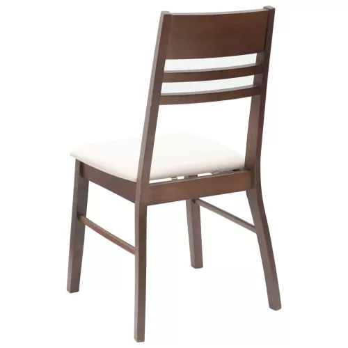  Étkező Székek 2 pcs Világos Barna 43 x 54 x 89 cm Tömör Gumi Fa
