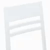 Étkező Székek 2 pcs Fehér 43 x 54 x 89 cm Tömör Gumi Fa