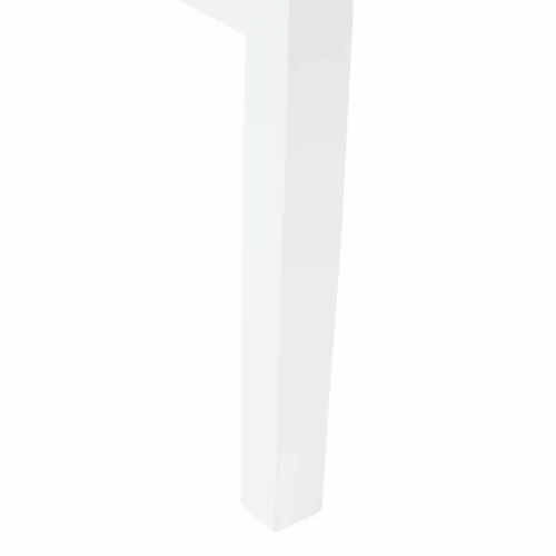  Étkező Székek 2 pcs Fehér 43 x 54 x 89 cm Tömör Gumi Fa