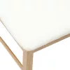  Étkező Székek 2 pcs Természetes 43 x 54 x 89 cm Tömör Gumi Fa