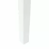  Étkező Székek 2 pcs Fehér 50 x 52,5 x 91 cm Tömör Gumi Fa