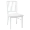  Étkező Székek 2 pcs Fehér 50 x 52,5 x 91 cm Tömör Gumi Fa