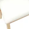  Étkező Székek 2 pcs Természetes 50 x 52,5 x 91 cm Tömör Gumi Fa