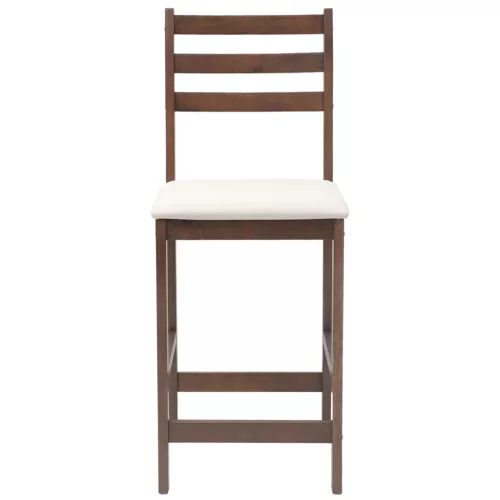  Étkező Székek 2 pcs Világos Barna 40 x 47,5 x 99,5 cm