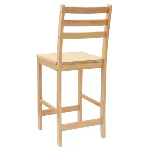  Étkező Székek 2 pcs Természetes 40 x 47,5 x 99,5 cm