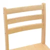 Étkező Székek 2 pcs Természetes 40 x 47,5 x 99,5 cm