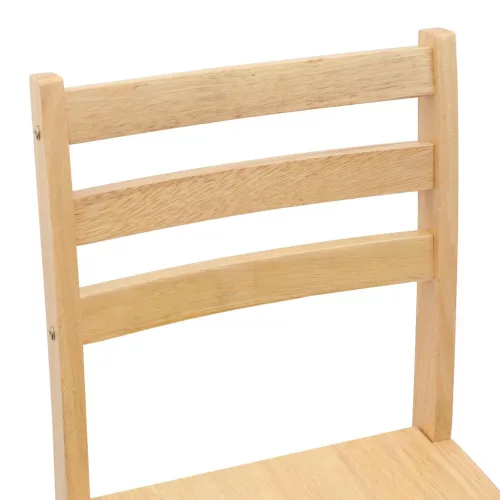  Étkező Székek 2 pcs Természetes 40 x 47,5 x 99,5 cm