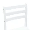  Étkező Székek 2 pcs Fehér 40 x 47,5 x 99,5 cm Tömör Gumi Fa