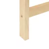  Étkező Székek 2 pcs Természetes 40 x 47,5 x 99,5 cm