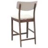  Étkező Székek 2 pcs Világos Barna 48 x 49 x 95 cm Tömör Gumi Fa