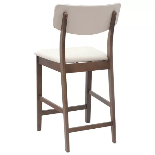  Étkező Székek 2 pcs Világos Barna 48 x 49 x 95 cm Tömör Gumi Fa