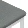  Étkező Székek 2 pcs Fehér 48 x 49 x 95 cm Tömör Gumi Fa