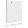  LED Smink Tükör Fehér 44 x 10 x 53 cm Üveg és acél
