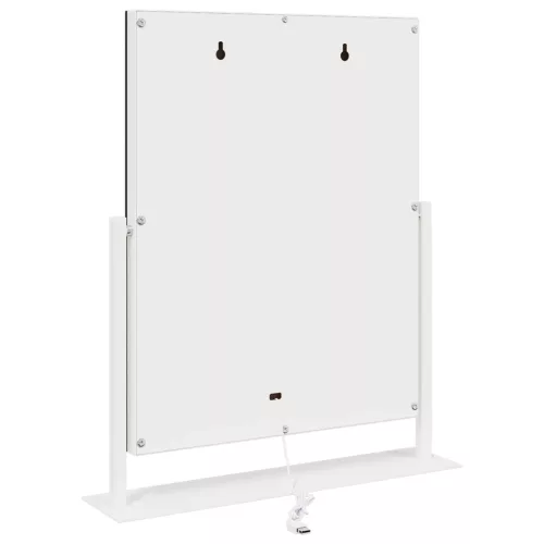  LED Smink Tükör Fehér 44 x 10 x 53 cm Üveg és acél