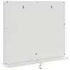  LED Smink Tükör Fehér 50 x 10 x 44 cm Üveg és acél