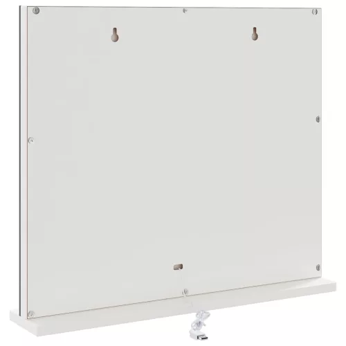  LED Smink Tükör Fehér 50 x 10 x 44 cm Üveg és acél