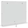  LED Smink Tükör Fehér 58 x 10 x 47 cm Üveg és acél