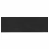  Fali Fejtámla 12 pcs Fekete 90 x 30 cm Bársony