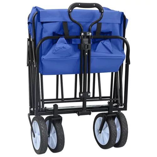  Összecsukható Kézi Kocsi Kék 94 x 53 x 99 cm Oxford Szövet