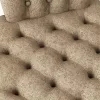  Papucs fotel Világosszürke 56,5 x 70 x 110 cm Műsuede Bőr