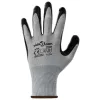  Munkakesztyűk 12 pcs Szürke és fekete 8 / m Poliészter