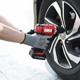  Munkakesztyűk 12 pcs Szürke és fekete 9 / l Poliészter