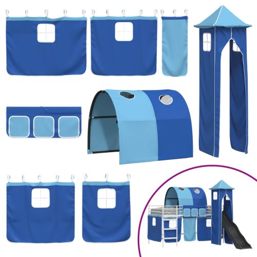  Fehér és kék 107 x 200 cm