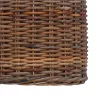  Virágkosár tárolóval 2 pcs Barna Lacak rattan