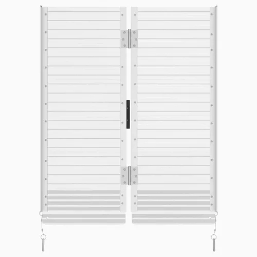  Kerekesszék rámpa Ezüst 92 x 73,5 x 5 cm Alumínium