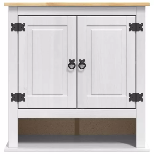  Függő szekrény Corona Fehér 70 x 33 x 71,5 cm Tömör fenyőfa