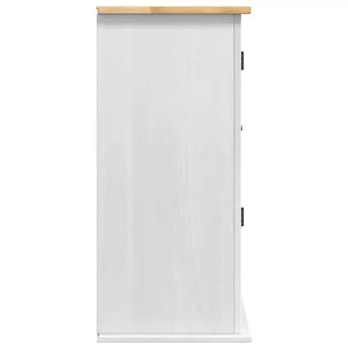  Függő szekrény Corona Fehér 70 x 33 x 71,5 cm Tömör fenyőfa