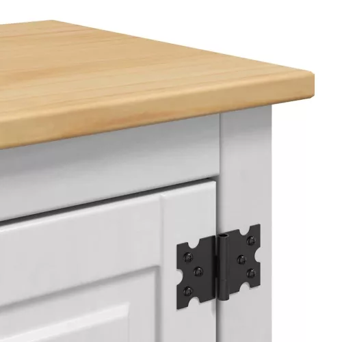  Függő szekrény Corona Fehér 70 x 33 x 71,5 cm Tömör fenyőfa