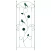  Kerti Kerítés Rács 3 pcs Zöld 112 x 40 cm Acél