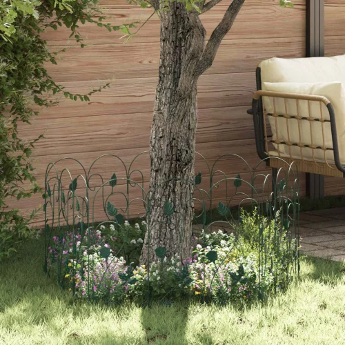  Kerti Kerítés Rács Zöld