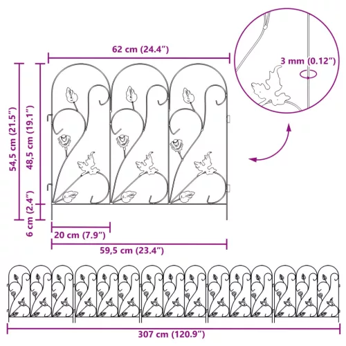  Kerti Kerítés Rács Zöld
