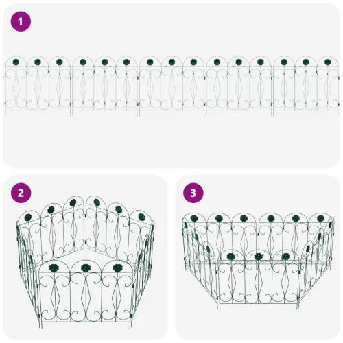  Kerti Kerítés Rács Zöld