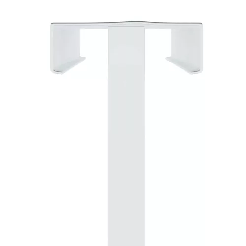  Kiállító Állvány Fehér 30 x 24 x 214 cm Acél