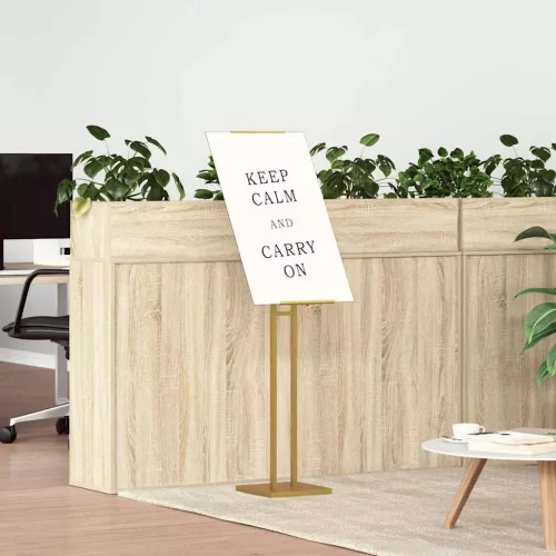  Kiállító Állvány Arany 26,5 x 26,5 x 127 cm Acél