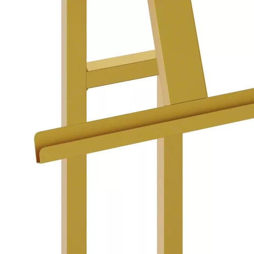  Kiállító Állvány Arany 26,5 x 26,5 x 127 cm Acél