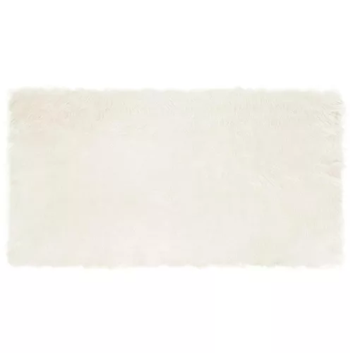  Műbárány szőnyeg Fehér 80 x 150 cm Poliészter