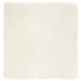  Műbárány szőnyeg Fehér 120 x 120 cm Poliészter
