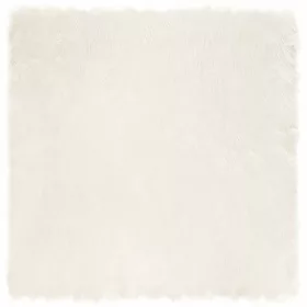  Műbárány szőnyeg Fehér 200 x 200 cm Poliészter