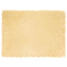  Műbárány szőnyeg Krém 160 x 230 cm Poliészter