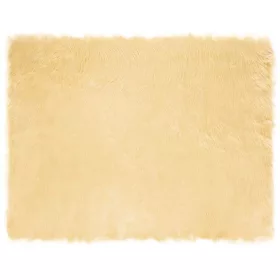  Műbárány szőnyeg Krém 240 x 340 cm Poliészter