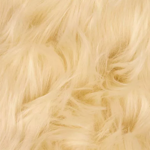  Műbárány szőnyeg Krém 50 x 80 cm Poliészter