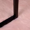  Műbárány szőnyeg Rózsaszín 120 x 120 cm Poliészter