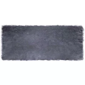  Műbárány szőnyeg Antracit 80 x 200 cm Poliészter