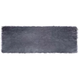  Műbárány szőnyeg Antracit 80 x 250 cm Poliészter