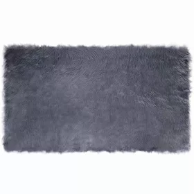  Műbárány szőnyeg Antracit 100 x 200 cm Poliészter